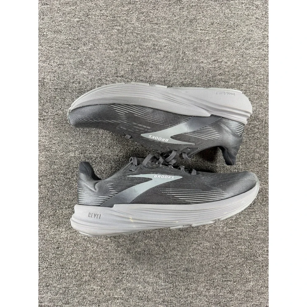 Brooks Revel 6 Shoes Mens 8 Gray Mesh Cushioned Running Sneakers 110391 1D014